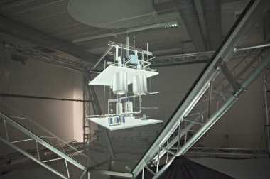 3D-model frit i rummet