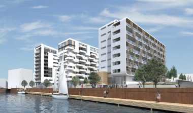 Fuld fart på boliger i Odense Havn