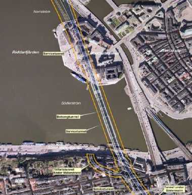 Dansk-tysk citybane i Stockholm