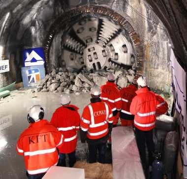 Færdig fjernvarmetunnel