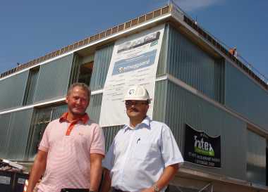 Indkøbscenter på toppen