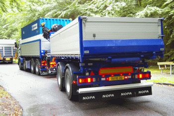 Pendeltip i fuld pallebredde