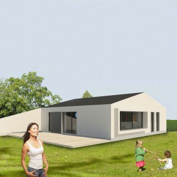 Gamle typehuse forvandles til moderne passivhuse