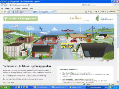 Ny hjemmeside om klima og energi