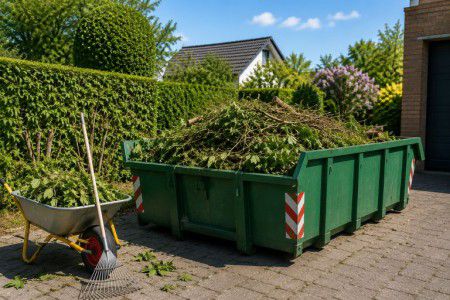 Container til haveaffald - hvilken størrelse passer?