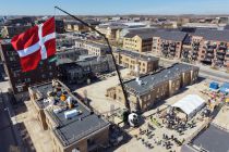 Depechen blev samlet op efter entreprenørkonkurs - nu er stort boligprojekt halvvejs