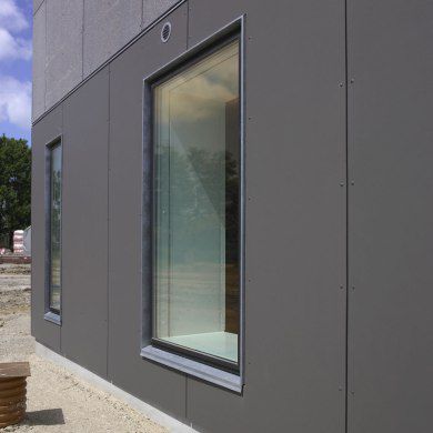 Fibercement på facaden