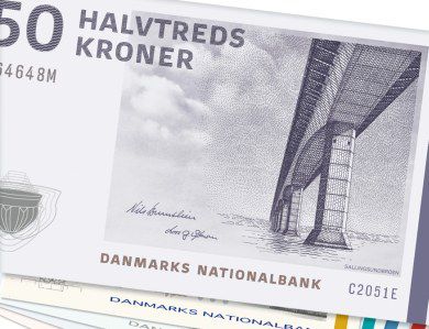 Danske broer på ny seddelserie