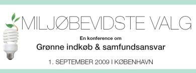 Konference om grønne indkøb