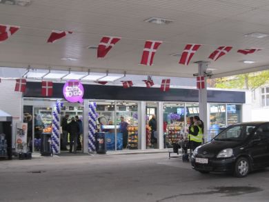 Klimarigtig servicestation